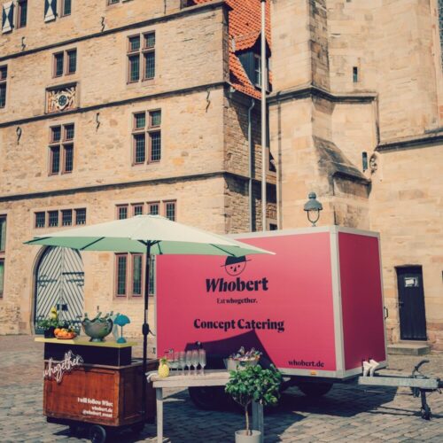 Whobert Rolling Minibar Sektbar Sektempfang Wedding Welcomedrinks 1